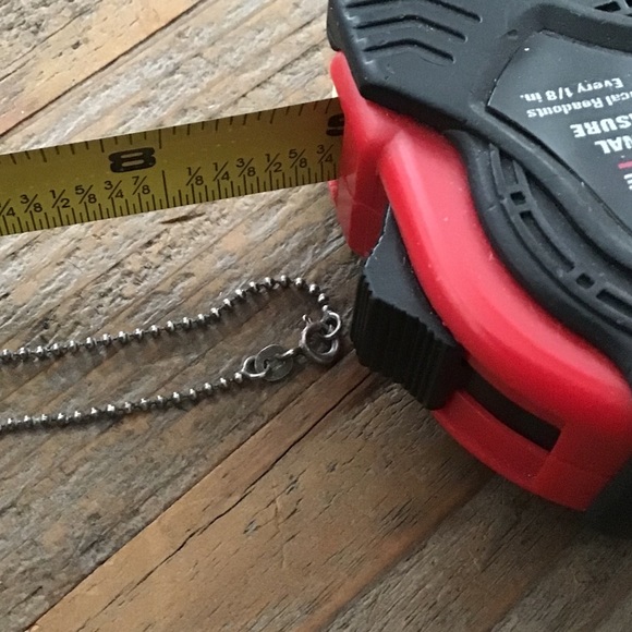 CHERISH DogTag necklace. silver with a pearl. - Picture 7 of 8